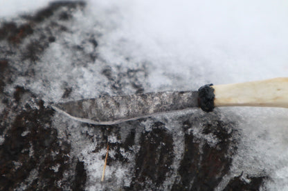 Reserved for Antoinette - Kitten Tibia Knife