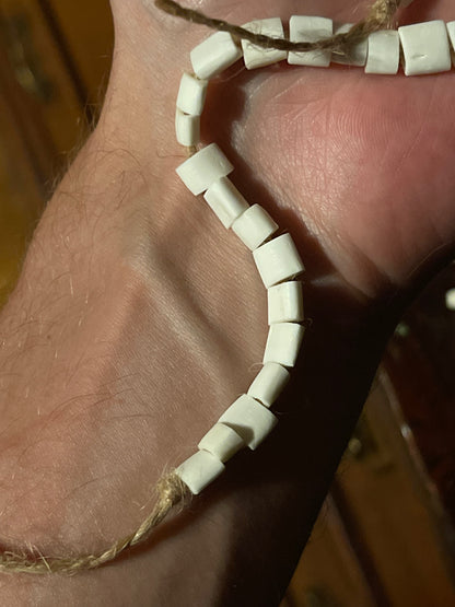 Reserved for Emily - Raccoon and Red Fox Bone Beads