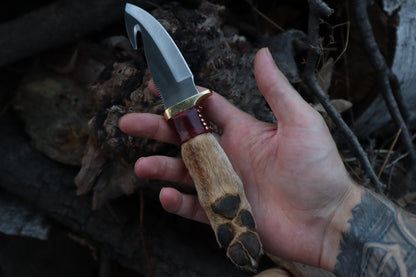 Reserved for Kat - Coyote Paw Knife