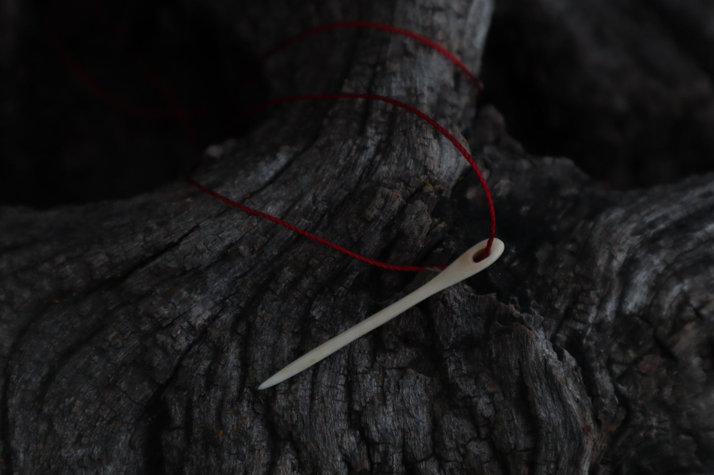 German Shepherd Bone Sewing Needle