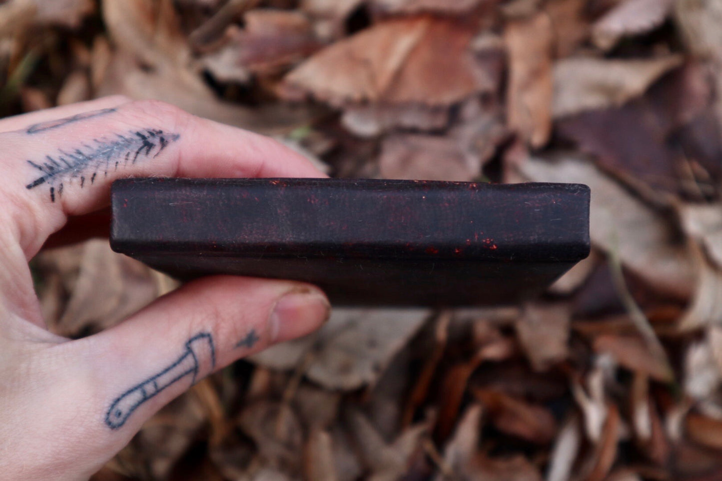 Gray Fox Leather Bound Journal