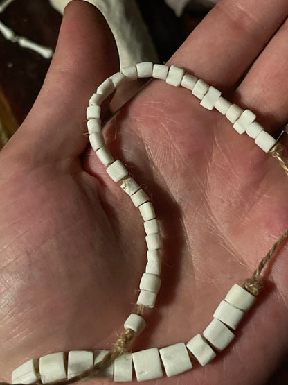 Reserved for Emily - Raccoon and Red Fox Bone Beads