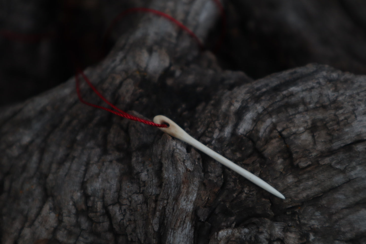 German Shepherd Bone Sewing Needle