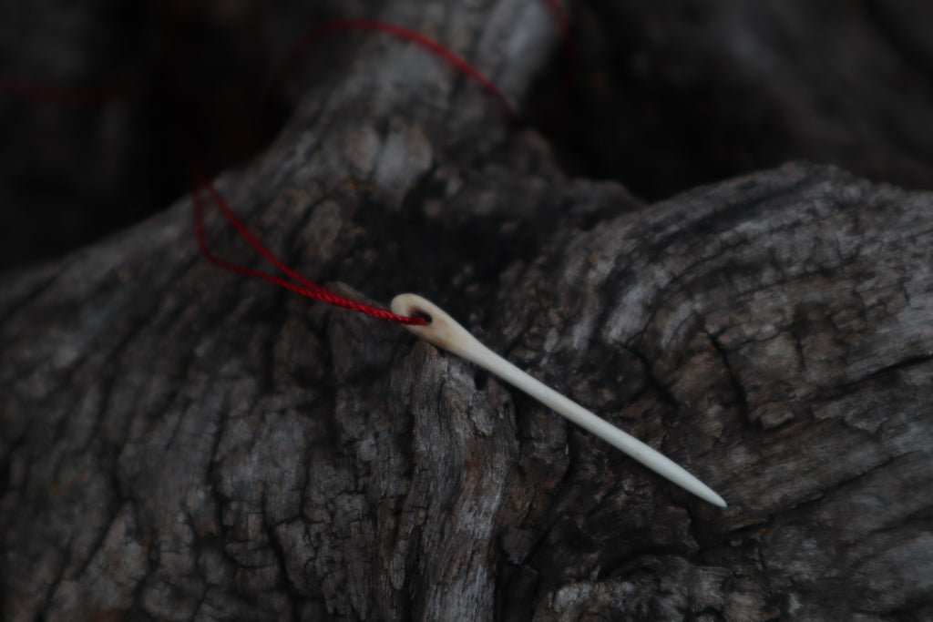 German Shepherd Bone Sewing Needle