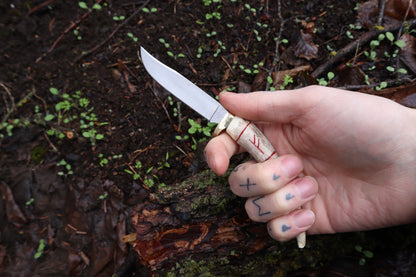 Reserved for stoner.witches - Whitetail Deer Antler Foraging Knife