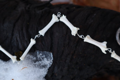 Fluid Red Fox Tail Articulation with Ouroboros Ring