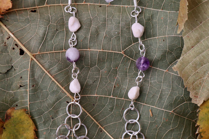 The Skogkatt Earrings - Mountain Lion Bone and Bobcat Claws
