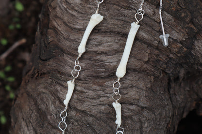 Fluid Raccoon Toe Earrings