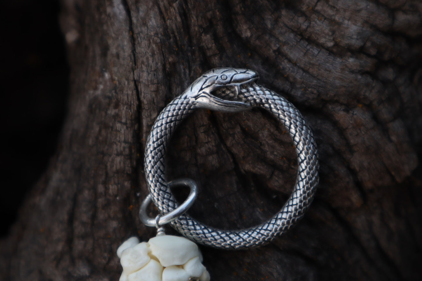 Reserved for Katie - Fluid Red Fox Paw Articulation with Blue Topaz “Claws”