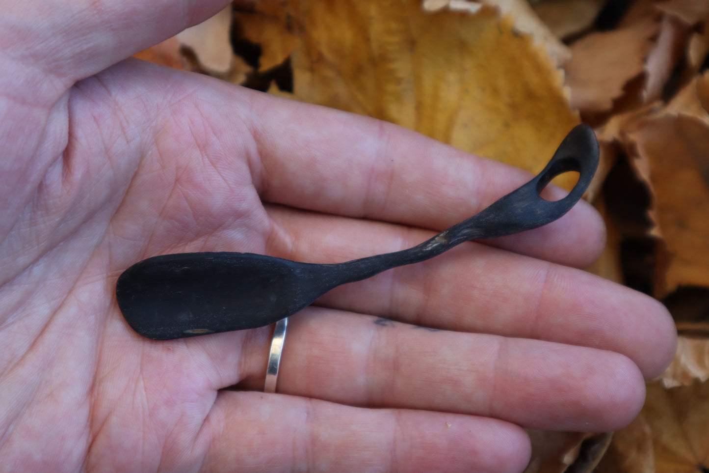 The Ladle of Light - Goat Horn Offering Spoon