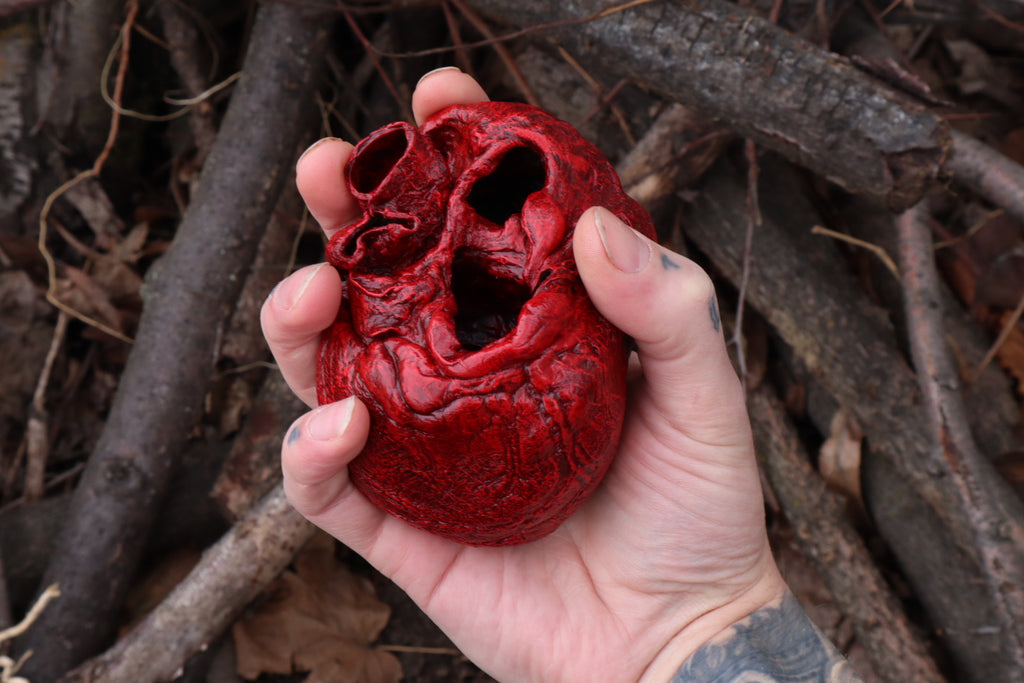 Dry Preserved Gray Wolf Heart