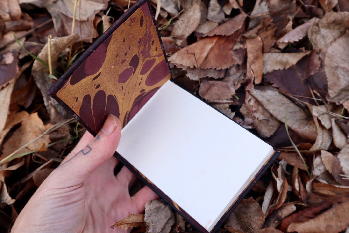 Gray Fox Leather Bound Journal
