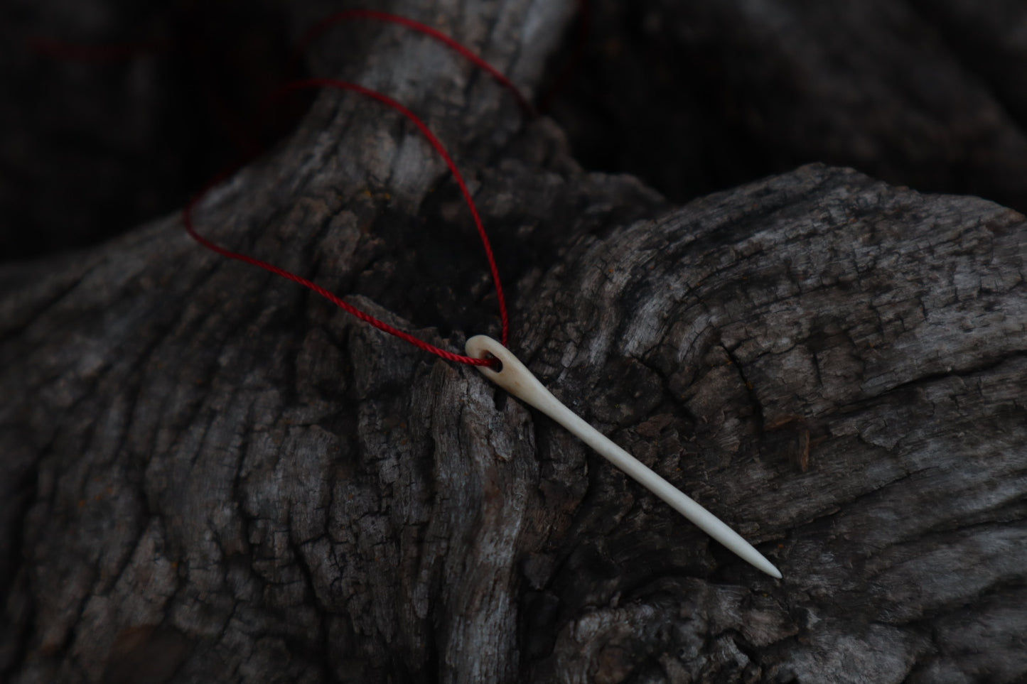 German Shepherd Bone Sewing Needle