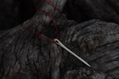 German Shepherd Bone Sewing Needle