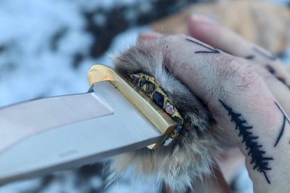 Bobcat Paw Knife