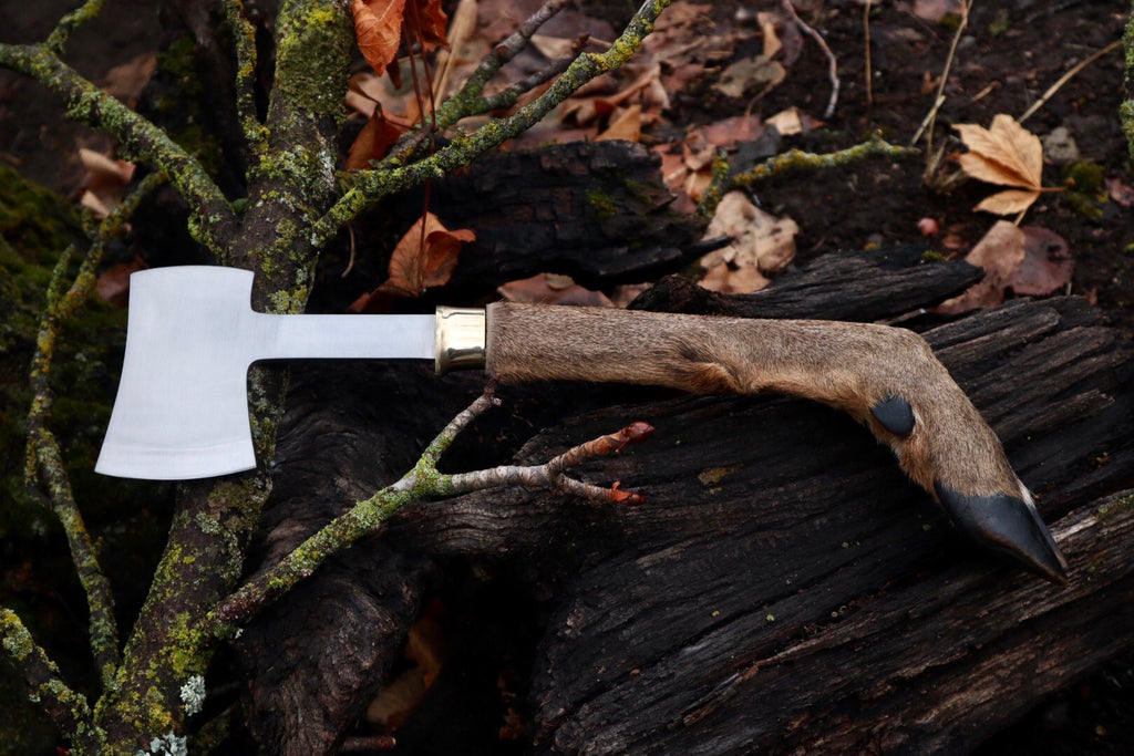 Whitetail Deer Hoof Hatchet