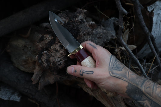 Reserved for Kat - Coyote Paw Knife