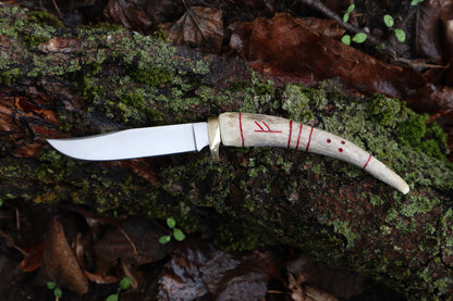 Reserved for stoner.witches - Whitetail Deer Antler Foraging Knife