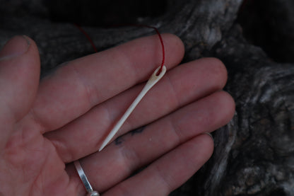German Shepherd Bone Sewing Needle