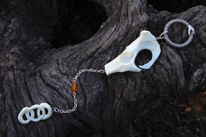 Reserved for Amanda - Domestic Cat Pelvis Trinity Sculpture