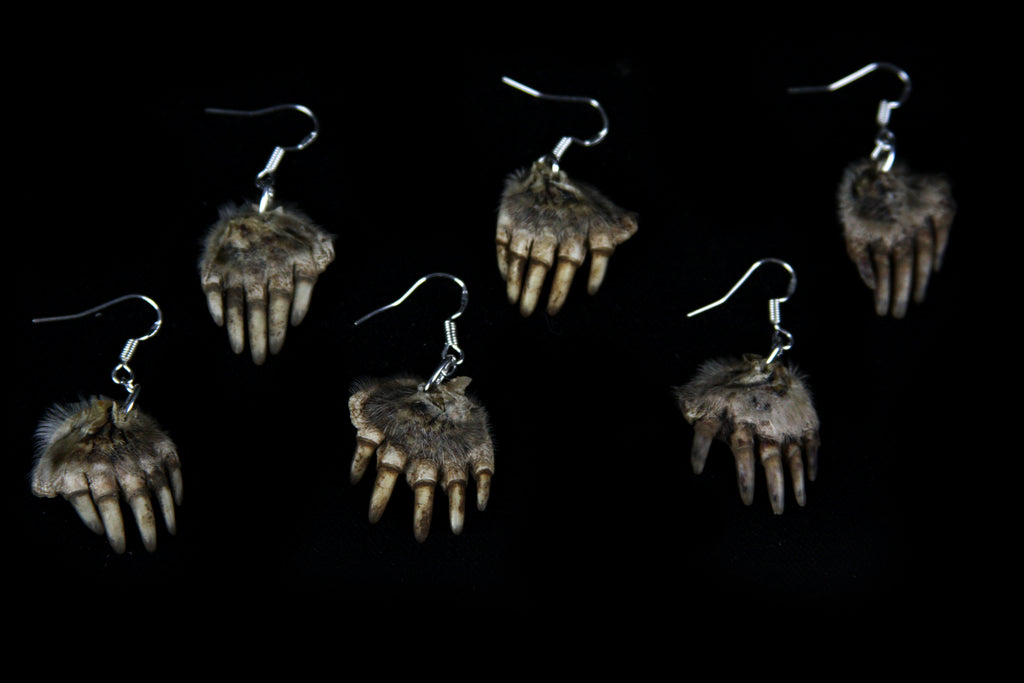 Mole Hand Earrings