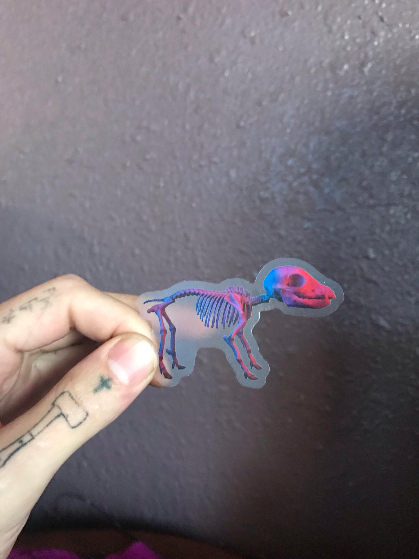 Neon Piglet Sticker