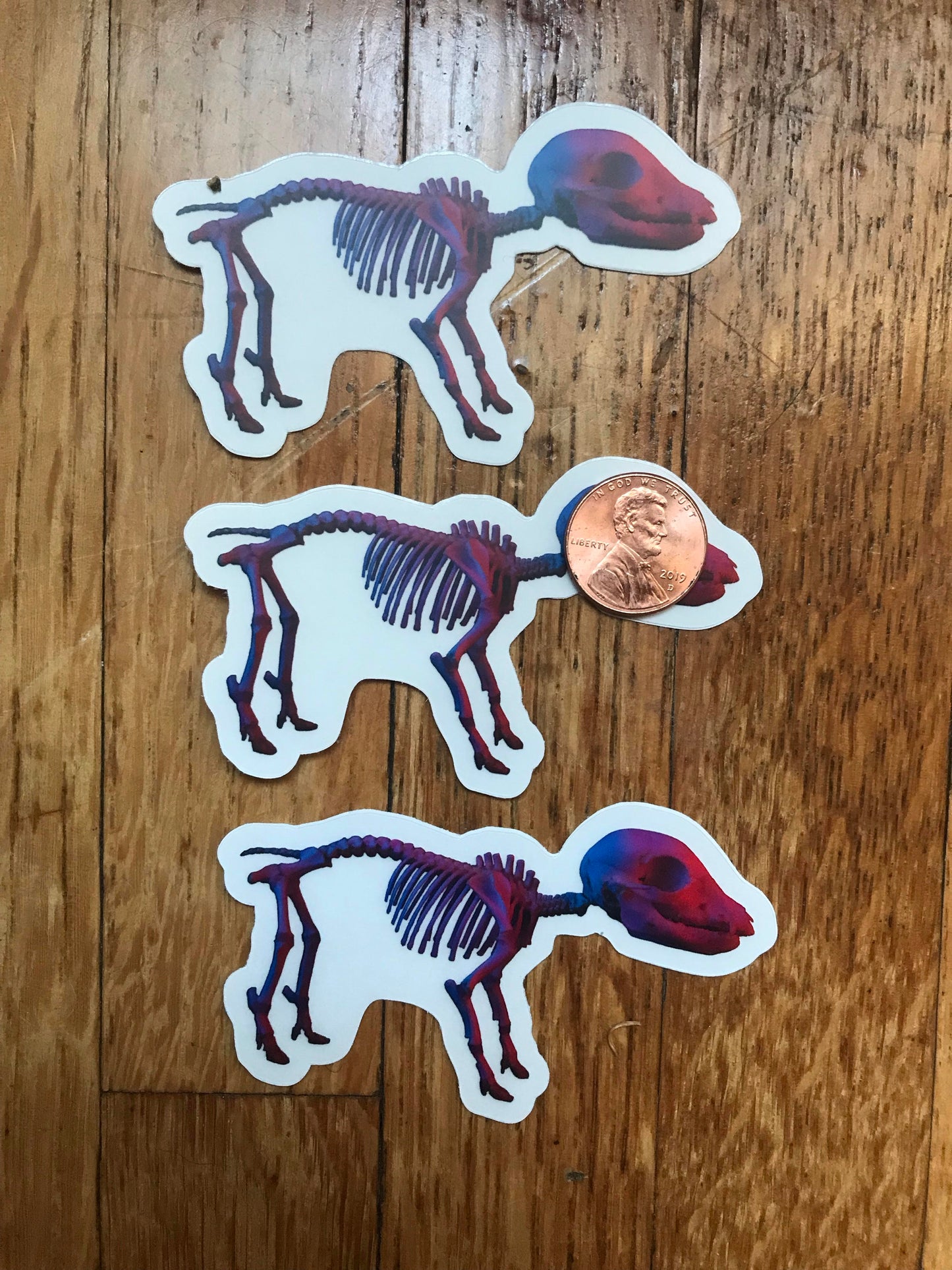 Neon Piglet Sticker