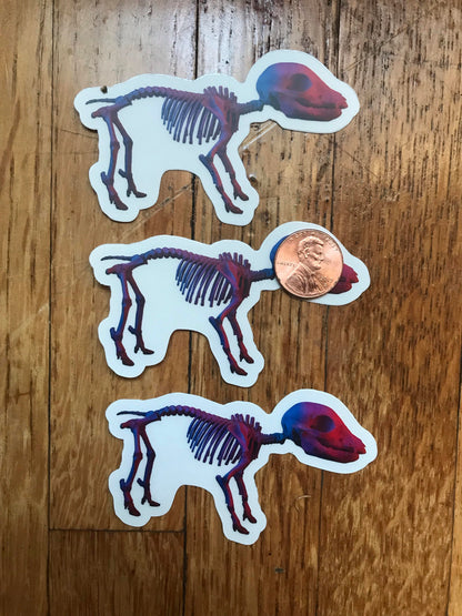 Neon Piglet Sticker